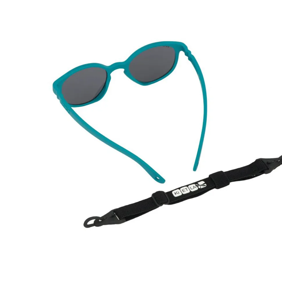 Lunettes de soleil little kids wazz vert paon 1-2 ans