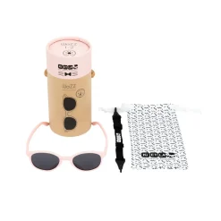 Lunettes de soleil little kids wazz rose pâle 1-2 ans