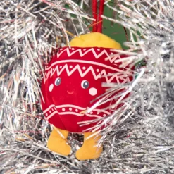 Lutin boule de noël réversible - bibbi