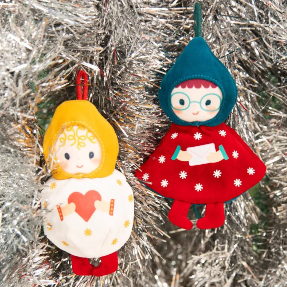 Lutin boule de noël réversible - mimmi