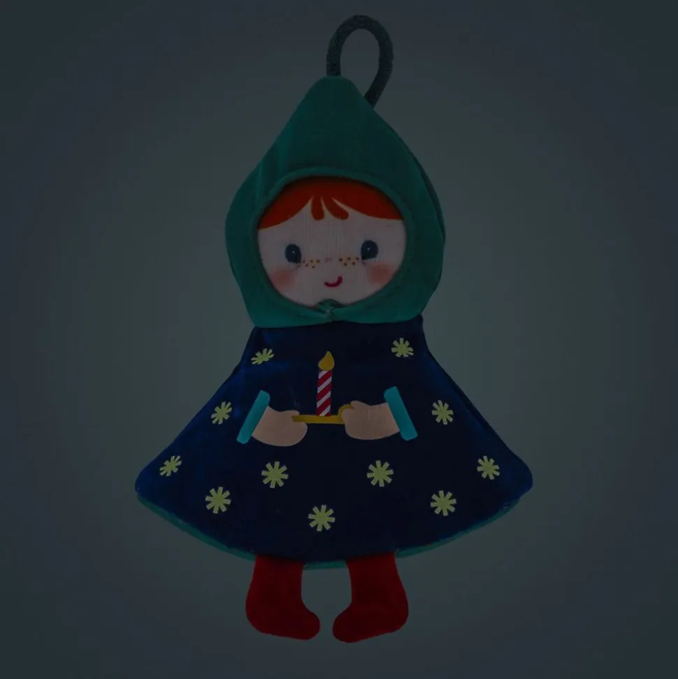 Lutin boule de noël réversible - titti
