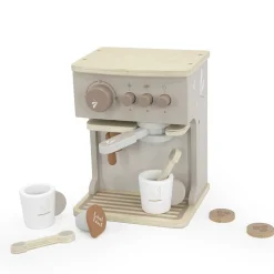 Machine à expresso en bois - nougat