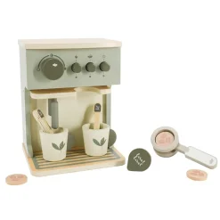 Machine à expresso en bois - vert olive