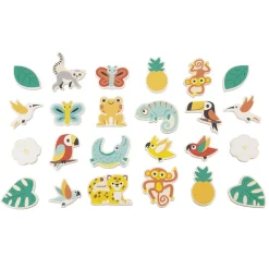 Magnets tropicaux - 24 pièces