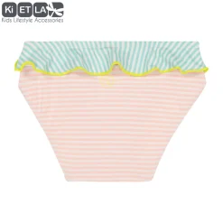 Maillot de bain anti-uv annette 6 mois bande rose