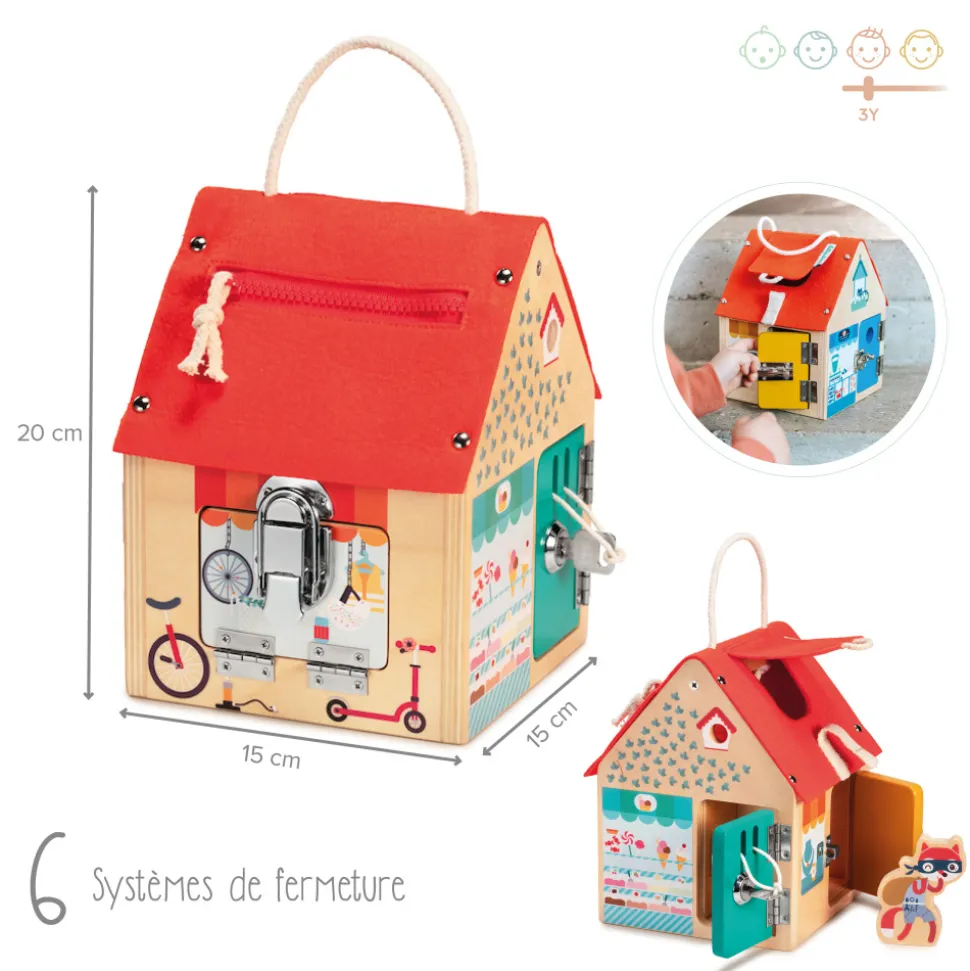 Maison d'apprentissage multi-fermetures alice