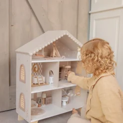 Maison poupées en bois - nougat
