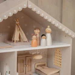 Maison poupées en bois - nougat
