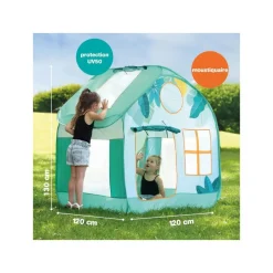 Maison tente de jeu cottage xxl d'extérieur pour enfant