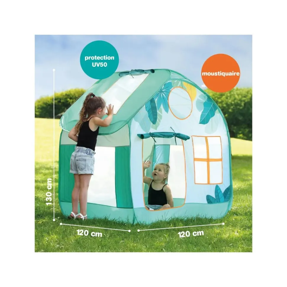 Maison tente de jeu cottage xxl d'extérieur pour enfant