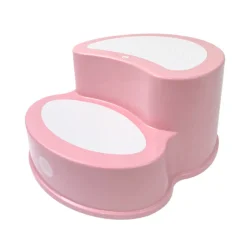 Marche pied enfant antidérapant rose