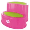 Marche pied enfant antidérapant rose pailleté