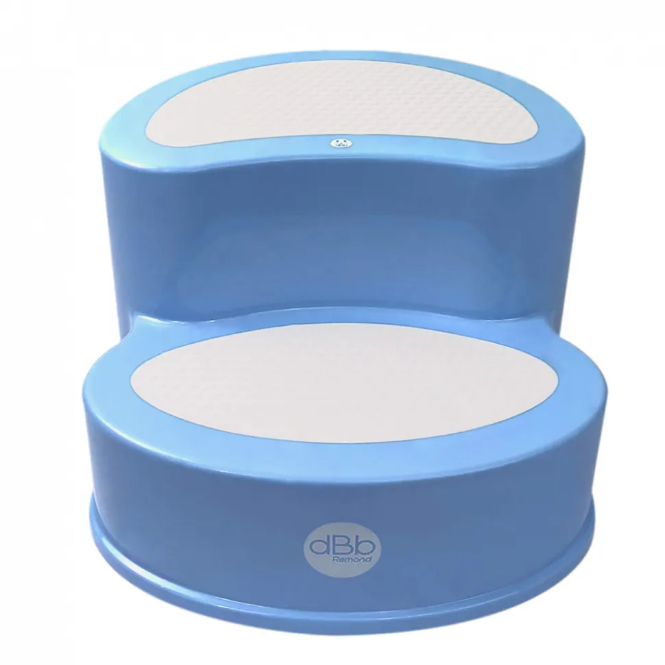 Marche pied enfant antidérapant bleu