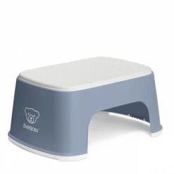 Marche pied enfant bleu profond et blanc