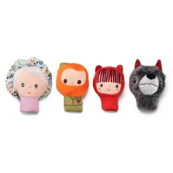 Marionnettes à doigts chaperon rouge