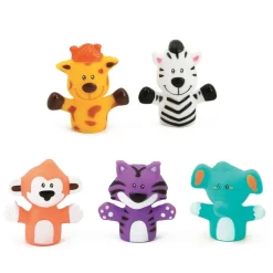 Marionnettes à doigts puppets animaux de la savane
