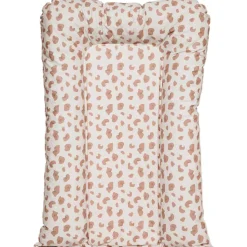 Matelas a langer flocons leopard imprimé - 50x70cm