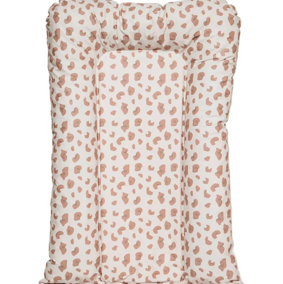 Matelas a langer flocons leopard imprimé - 50x70cm