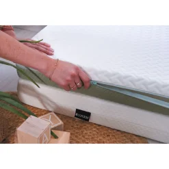 Matelas aloé vera déhoussable 70 x 140 cm