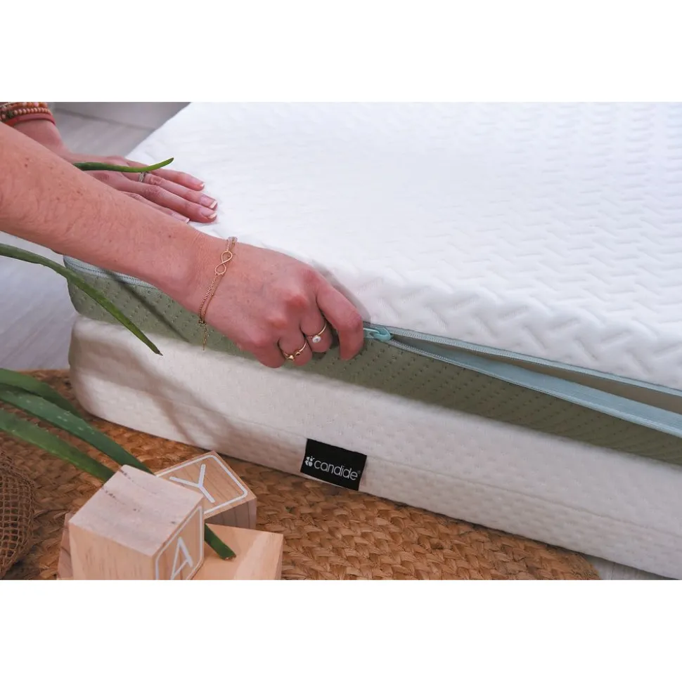 Matelas aloé vera déhoussable 70 x 140 cm