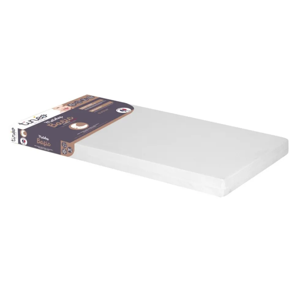 Matelas bébé basic déhoussable 60x120cm