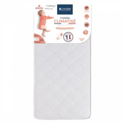 Matelas bébé climatisé 60 x 120 cm