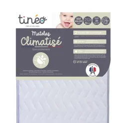 Matelas bébé climatisé 60x120 cm