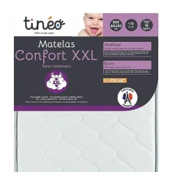 Matelas bébé confort épaisseur xxl 60x120cm