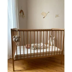 Matelas bébé coton déhoussable 70 x 140 cm