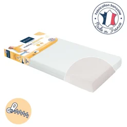 Matelas bébé essentiel déhoussable 70 x 140 cm