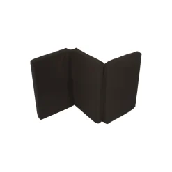 Matelas bébé supplémentaire pour lit pliant microfibre noir