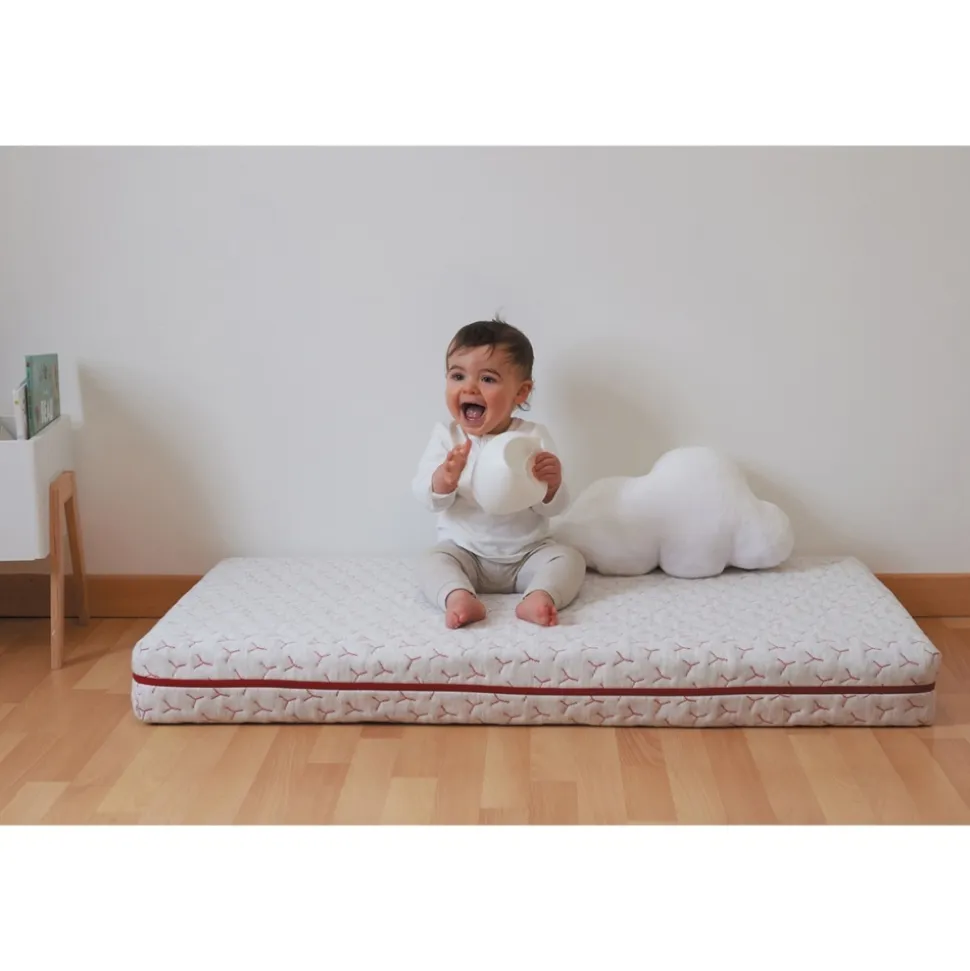 Matelas bébé évolutif déhoussable 70 x 140 cm