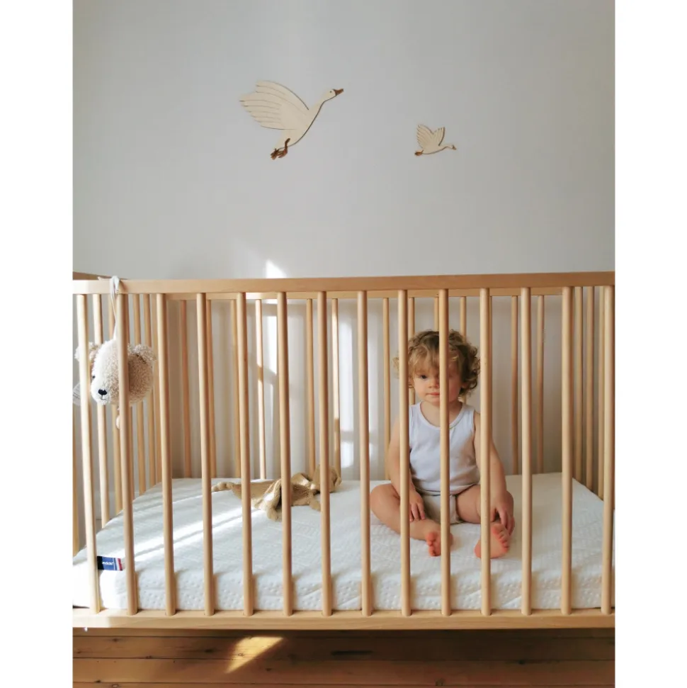 Matelas bébé zen pliant 60 x 120 cm déhoussable