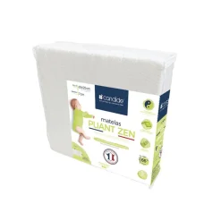 Matelas bébé zen pliant 60 x 120 cm déhoussable
