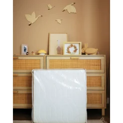 Matelas bébé zen pliant 60 x 120 cm déhoussable