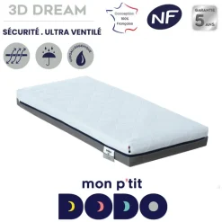 Matelas 3d dream 60x120 cm