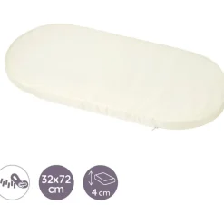 Matelas de berceau écru