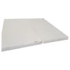 Matelas de parc pliant 95x95 cm polybambou