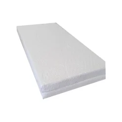 Matelas de parc pliant 95x95 cm polybambou