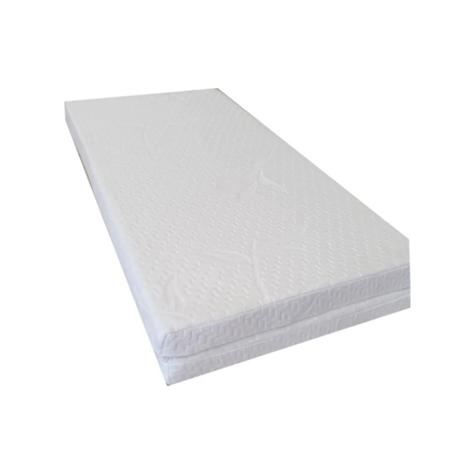 Matelas de parc pliant 95x95 cm polybambou