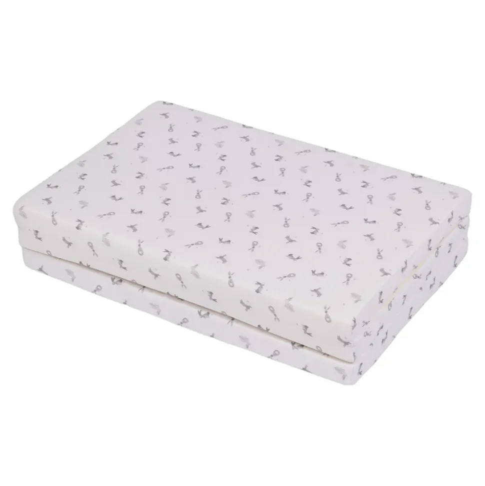 Matelas de voyage pliant 3 parties lapins