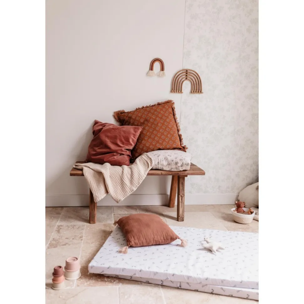 Matelas de voyage 60 x 120 cm lapins
