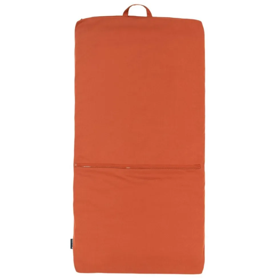 Matelas de voyage 60 x 120 cm roll & go terracotta