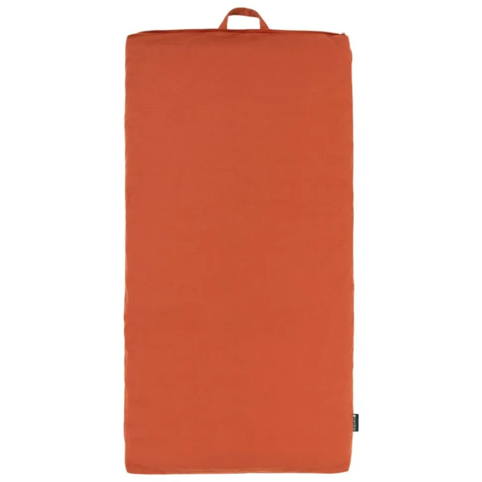 Matelas de voyage 60 x 120 cm roll & go terracotta