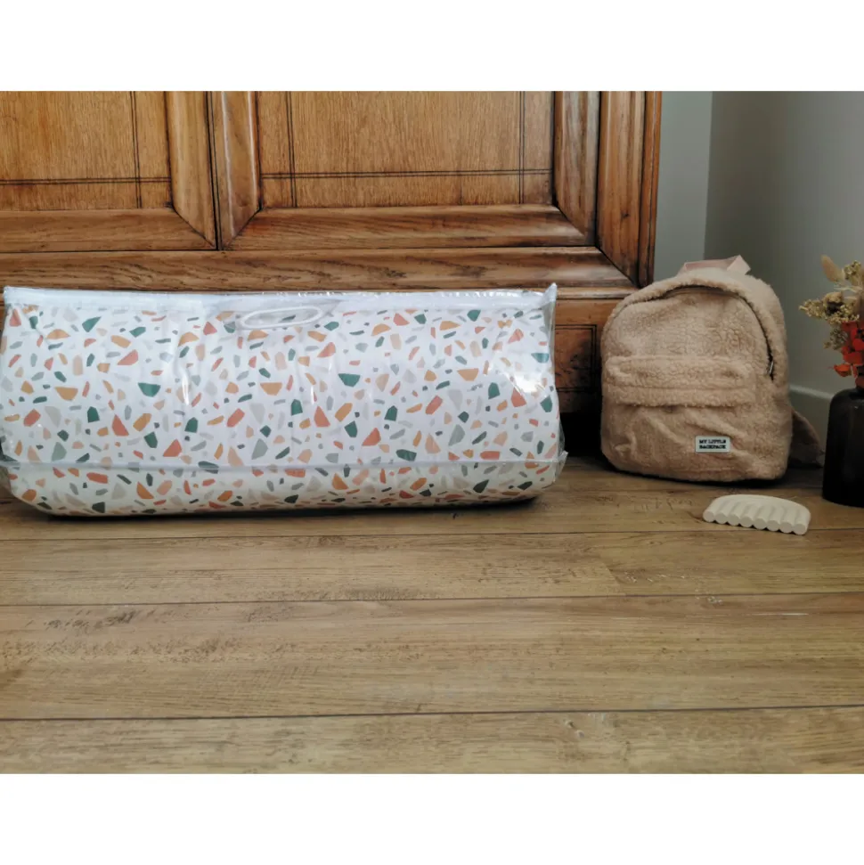 Matelas de voyage 60 x 120 cm terrazzo