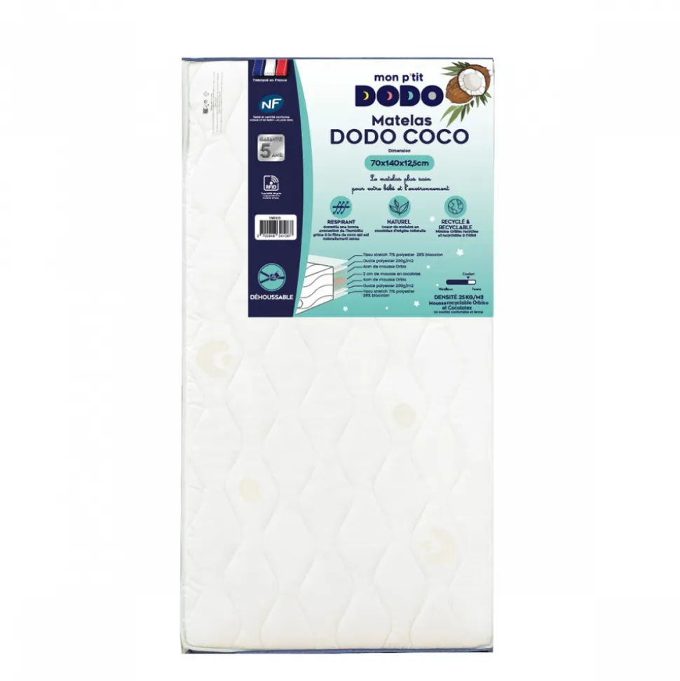 Matelas dodococo 70x140 cm