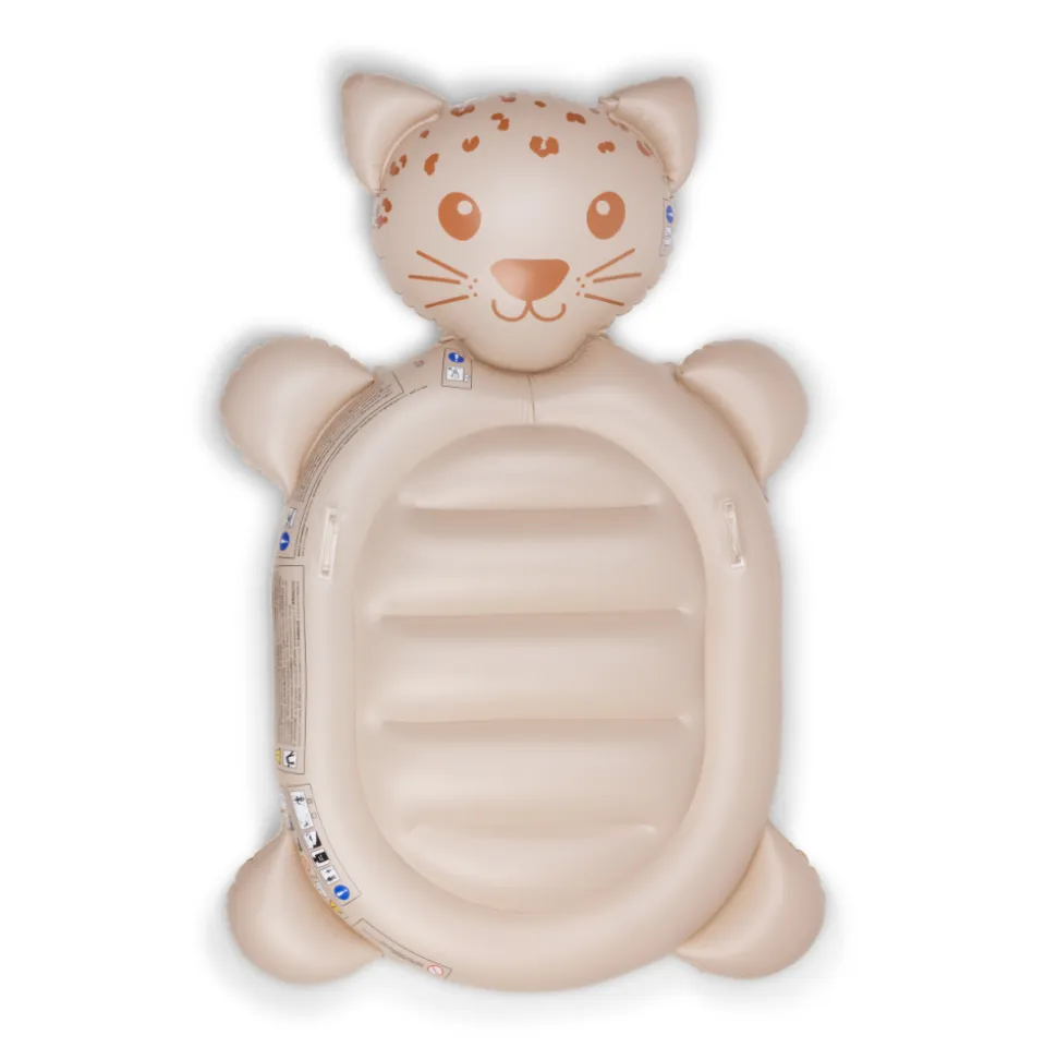 Matelas gonflable léopard