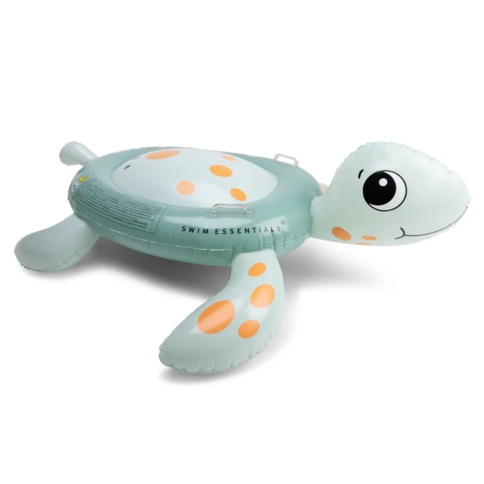 Matelas gonflable tortue 140 cm