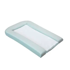 Matelas à langer avec éponges amovibles sauge