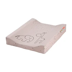 Matelas à langer dreamy dots rose poudré